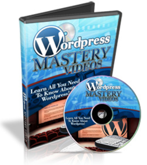 Product picture WordPress Mastery Videos with MRR 64 videos